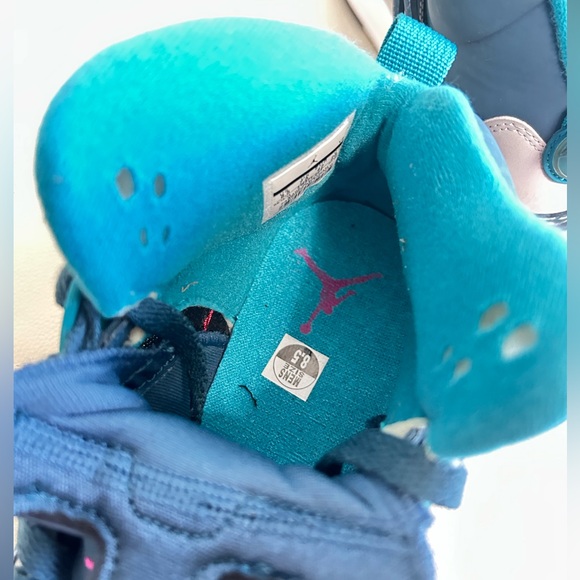 Jordan Spizike Space Blue White Mens Athletic Sneaker Size 8.5 - Picture 4 of 4